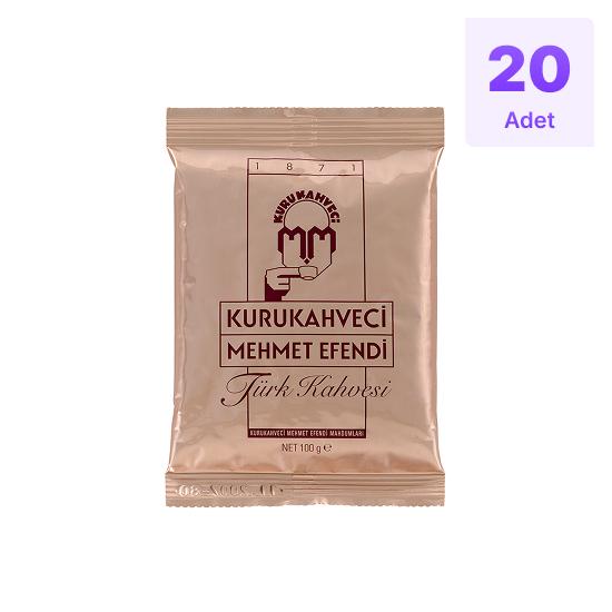 20’li Kurukahveci Mehmet Efendi Türk Kahvesi 100g